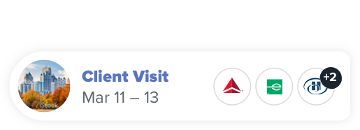 Upcoming Trip 2